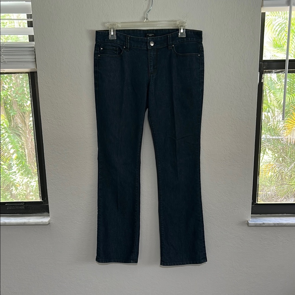 Ann Taylor Blue Straight Leg Jeans